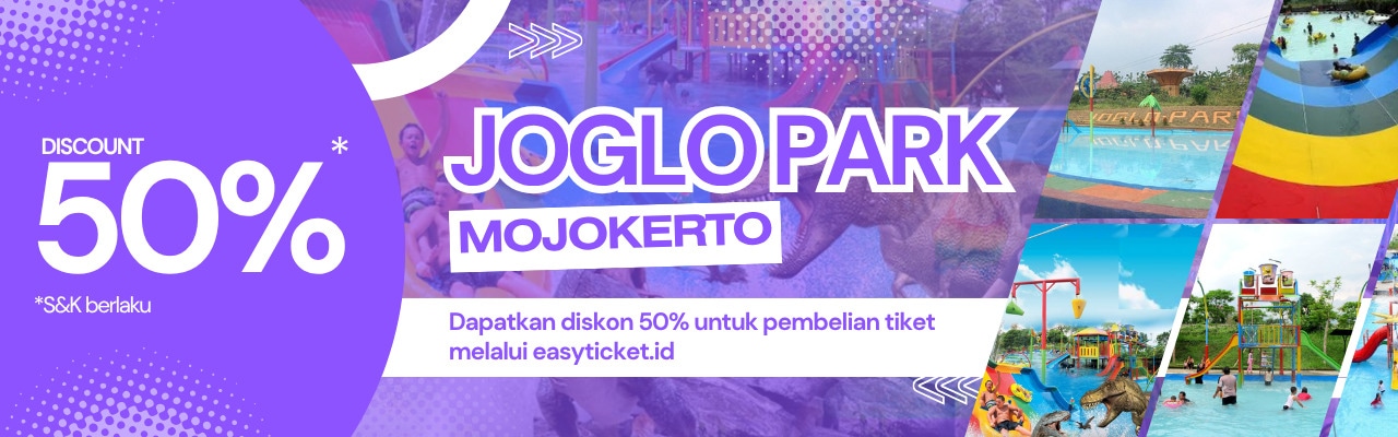 Joglo Waterpark Diskon 50% di Easyticket!
