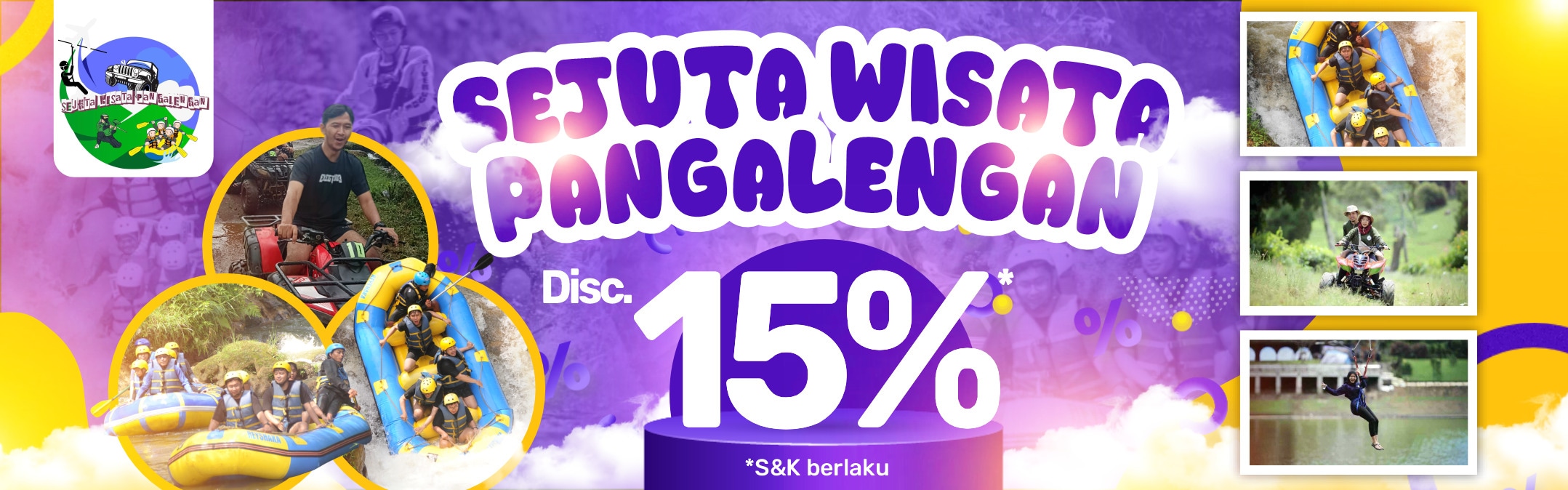 Sejuta Wisata Pangalengan Diskon 15% di Easyticket!