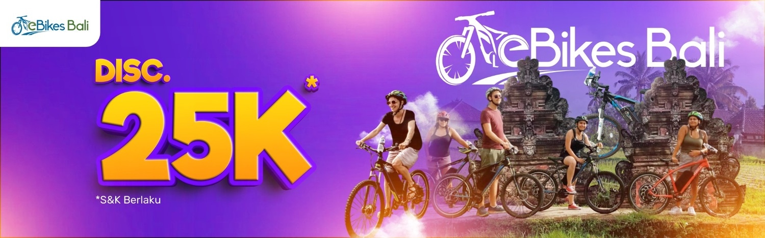 eBikes Bali diskon 25K di Easyticket!