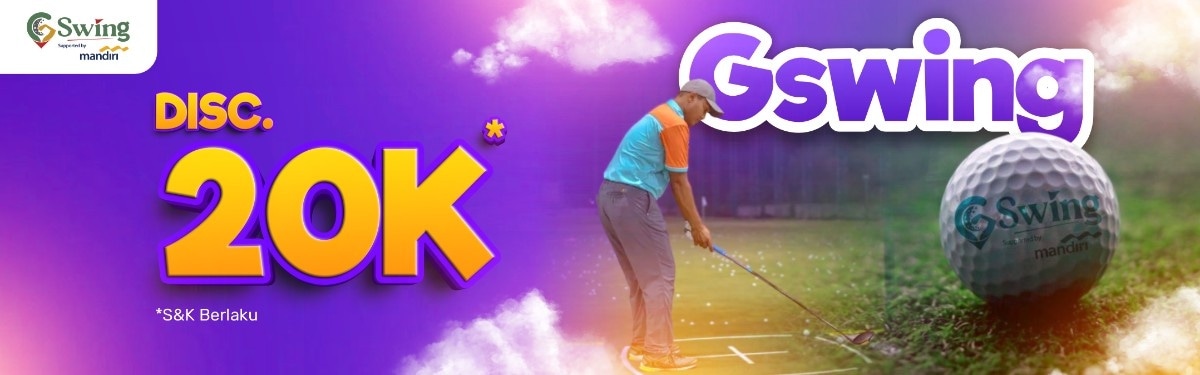 G Swing diskon 20K di Easyticket!