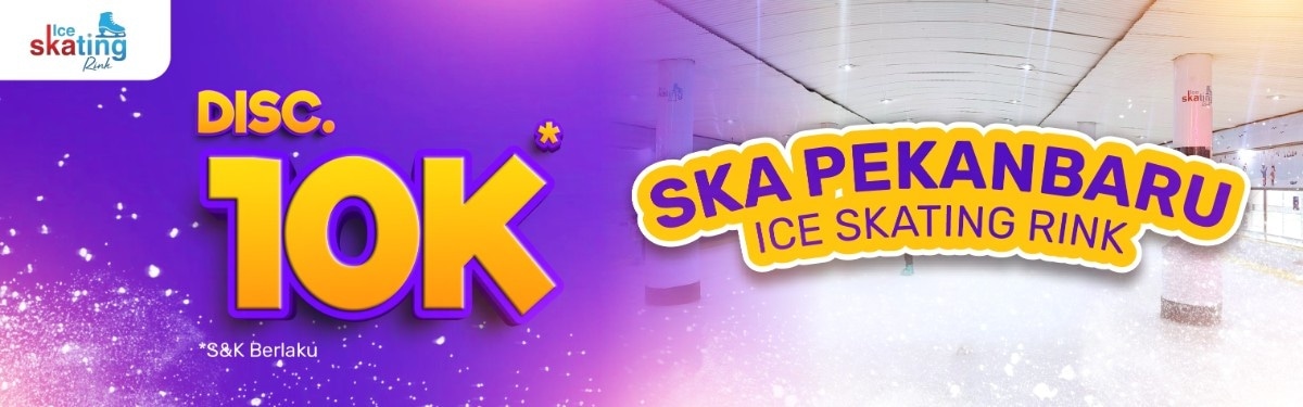 SKA Ice Skating Rink Pekanbaru diskon 10K di Easyticket!