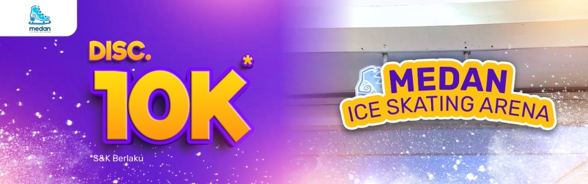 Medan Ice Skating Arena diskon 10K di Easyticket!